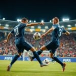 Betekenis van crosspass crosspass tactiek